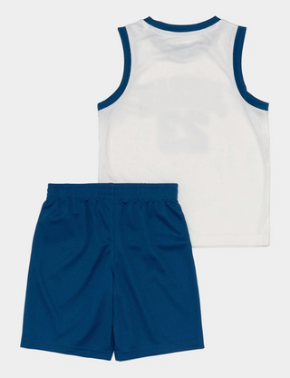 KIDS AIR JORDAN 23 2-PIECE JERSEY SET TRUE BLUE/WHITE 85C919-UGG