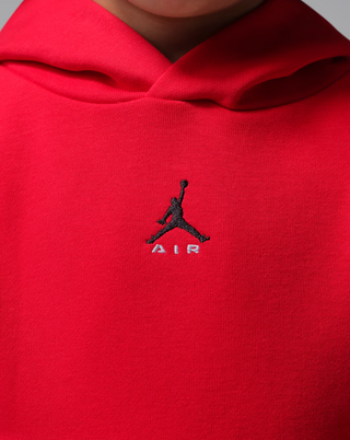 KIDS AIR JORDAN BROOKLYN 2-PIECE FLEECE SET RED 75G023-U10
