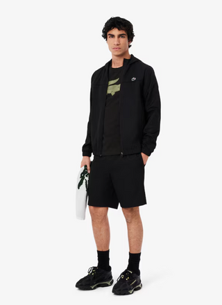 LACOSTE MEN'S Ultra Dry XXL Logo Sport T-Shirt BLACK TH2042 52-I6Z