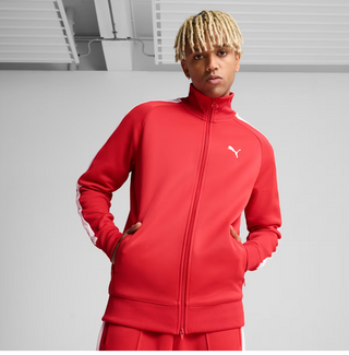 PUMA MEN'S ALWAYS ON TRACK JACKET 'RED' 62958711-600