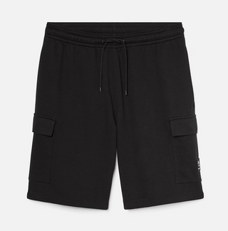 MEN'S TIMBERLAND WOVEN BADGE CARGO SWEATSHORT "BLACK" TB0A2NMG-001