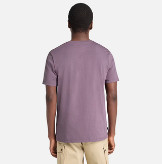 MEN'S TIMBERLAND BIG OVAL LOGO TEE "PURPLE" TB0A6DJY-ENX