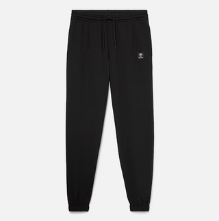 MEN'S TIMBERLAND WOVEN BADGE FLEECE SWEATPANTS "BLACK" TB0A2NJB-001