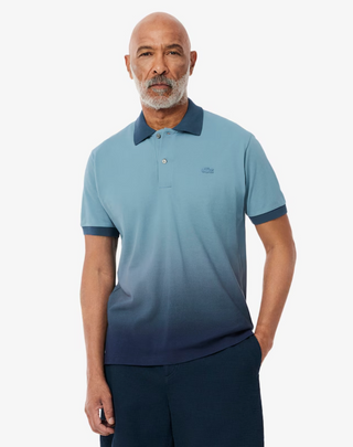 MEN'S LACOSTE CLASSIC FIT OMBRE PRINT "BLUE" PH074052-CUN