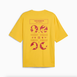 MEN'S PUMAxHARRY POTTER OVERSIZED GRAPHIC TEE "YELLOW" 630092-34
