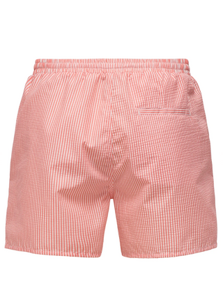 Short de bain en seersucker rayé ONLY & SONS Porcelain Rose 22021841
