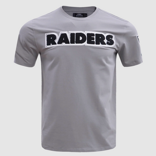 PRO STANDARD LAS VEGAS CLASSIC CHENILLE TEE "RAIDERS" FOR1410170-GRY