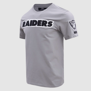 PRO STANDARD LAS VEGAS CLASSIC CHENILLE TEE "RAIDERS" FOR1410170-GRY
