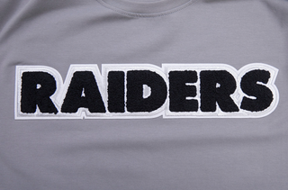 PRO STANDARD LAS VEGAS CLASSIC CHENILLE TEE "RAIDERS" FOR1410170-GRY
