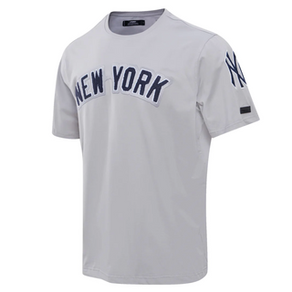 PRO STANDARD NEW YORK CLASSIC CHENILLE TEE "YANKEES" LNY131148-GRY