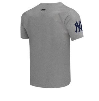 PRO STANDARD NEW YORK YANKEES SCRIPT TAIL TEE "GREY" LNY1314411-GRY