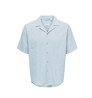 ONLY & SONS ONSJANNICK STRUCTURE RESORT SHIRT "SKYWAY" 22032079