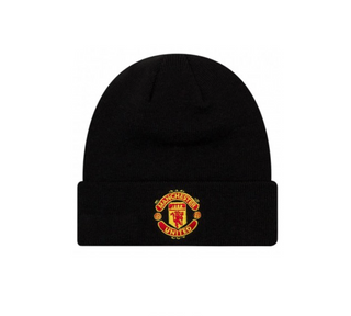 NEW ERA MANCHESTER UNITED FC CORE CUFF BEANIE "BLACK" 11213215