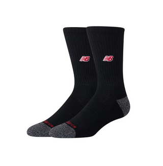 New Balance Active NB Premium Crew Socks 2 Pack Black LAS25302