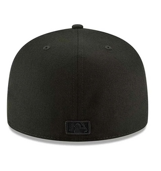 NEW ERA TORONTO BLUE JAYS ON FIELD 59FIFTY FITTED 'TRIPLE BLACK' 11591094