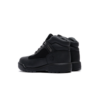 MEN'S TIMBERLAND FIELD BOOT MID LACE UP "TRIPLE BLACK" TB1A17KY0011