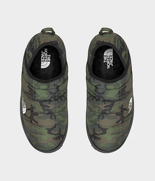 MEN'S THE NORTH FACE THERMOBALL TRACTION MULE V GREEN CAMO NF0A3UZN-33U