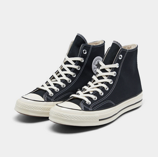 MEN'S CONVERSE CHUCK 70 HI BLACK/BLACK CANVAS 162050C