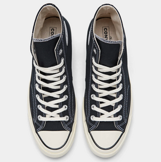 MEN'S CONVERSE CHUCK 70 HI BLACK/BLACK CANVAS 162050C