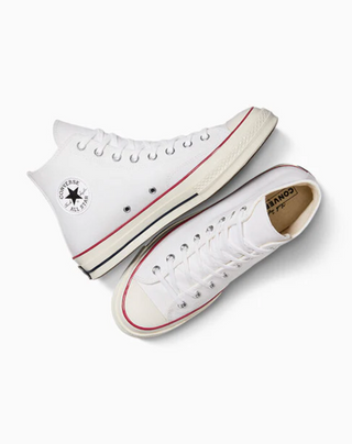 MEN'S CONVERSE CHUCK 70 HI WHITE/GARNET 162056C