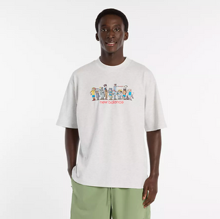 MEN'S NEW BALANCE GHICA LINE UP OVERSIZE T-SHIRT MT61T7CJ