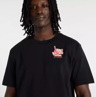 MEN'S NEW BALANCE RAMEN TEE BLACK MT61H51D