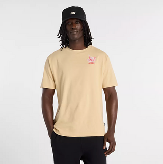 MEN'S NEW BALANCE RAMEN TEE TOASTED SESAME MT61H51D