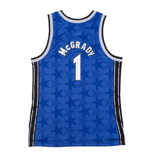 MITCHELL & NESS TRACY MCGRADY ORLANDO MAGIC 2000-01 BLUE STRIPE SWINGMAN JERSEY