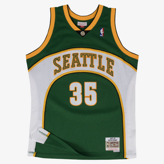MITCHELL & NESS KEVIN DURANT SEATTLE SUPERSONICS 2007-08 GREEN SWINGMAN JERSEY (Copy)