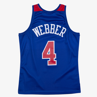 MITCHELL & NESS CHRIS WEBBER WASHINGTON BULLETS 1996-97 SWINGMAN JERSEY