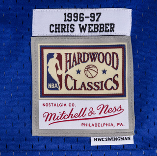MITCHELL & NESS CHRIS WEBBER WASHINGTON BULLETS 1996-97 SWINGMAN JERSEY