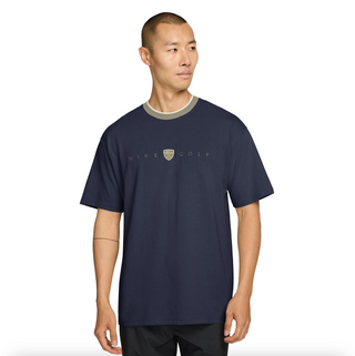 MEN'S NIKE LOOSE FIT GOLF T-SHIRT 'NAVY' IH2055-419