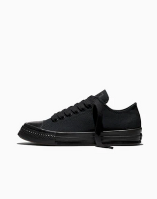 MEN'S CONVERSE CHUCK TAYLOR ALL-STAR THROWBACK LOW TRIPLE BLACK A20528C