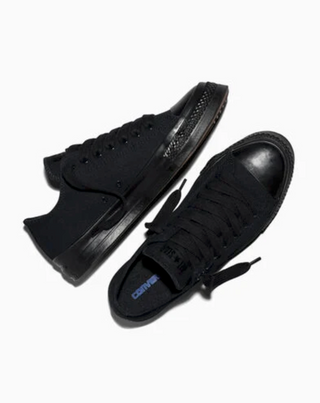 MEN'S CONVERSE CHUCK TAYLOR ALL-STAR THROWBACK LOW TRIPLE BLACK A20528C