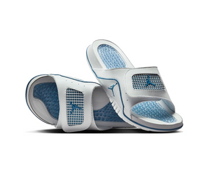 MEN'S JORDAN HYDRO 4 SLIDE MILITARY BLUE 532225-141