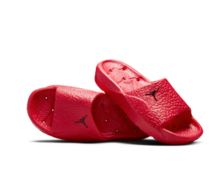 MEN'S AIR JORDAN FRANCHISE SLIDE "FIRE RED/BLACK" HQ2163-600