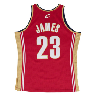 MITCHELL & NESS LEBRON JAMES CLEVELAND CAVALIERS 2003-04 SWINGMAN JERSEY