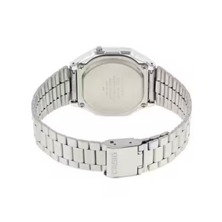 CASIO VINTAGE SILVER/BLACK A168WEM-1VT