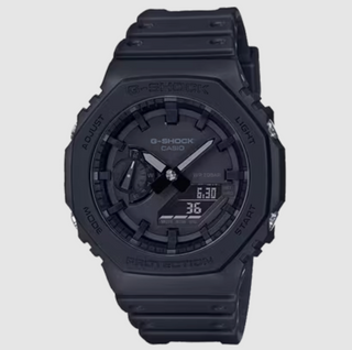 G-SHOCK ANALOG-DIGITAL 2100 SERIES WATCH MONOCHROME BLACK GA-2100-1A1CR