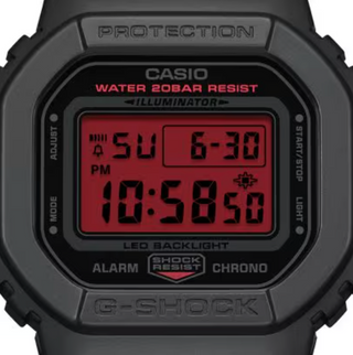 G-SHOCK DIGITAL 5600 SERIES DW-5600BBR-1CR