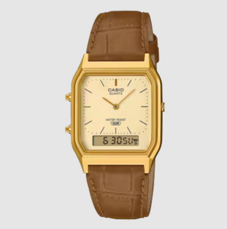 CASIO VINTAGE GOLD/BROWN AQ230EGL-9A