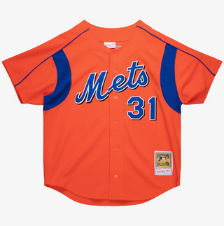 MITCHELL & NESS AUTHENTIC MIKE PIAZZA METS 2004 JERSERY