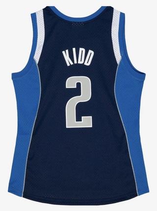 MITCHELL & NESS JASON KIDD DALLAS MAVERICKS 2011-12 BLUE SWINGMAN JERSEY