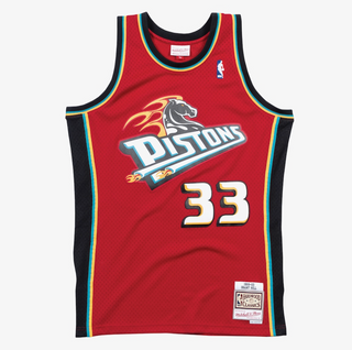 MITCHELL & NESS GRANT HILL DETROIT PISTONS 1999-00 SWINGMAN JERSEY