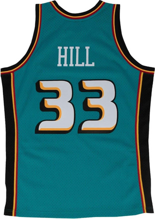 MITCHELL & NESS GRANT HILL DETROIT PISTONS 1988-89 SWINGMAN JERSEY