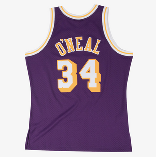 MITCHELL & NESS SHAQUILLE O'NEAL 1996-97 PURPLE SWINGMAN JERSEY