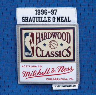 MITCHELL & NESS SHAQUILLE O'NEAL 1996-97 ROYAL SWINGMAN JERSEY