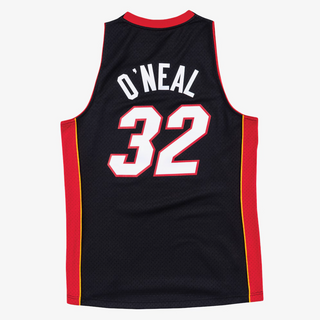 MITCHELL & NESS SHAQUILLE O'NEAL 2005-06 MIAMI HEAT BLACK SWINGMAN JERSEY