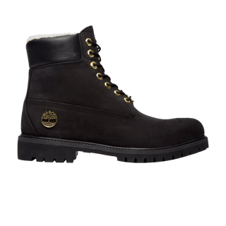 Timberland 6" Inch Premium Warmlined Doublé Fourrure Nubuck Noir TB0A42SR