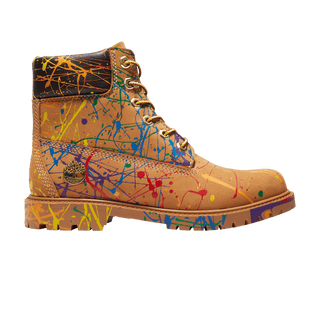 Chaussures Timberland 6" Premium Wheat Paint Splatter pour femme TB0A5MM6